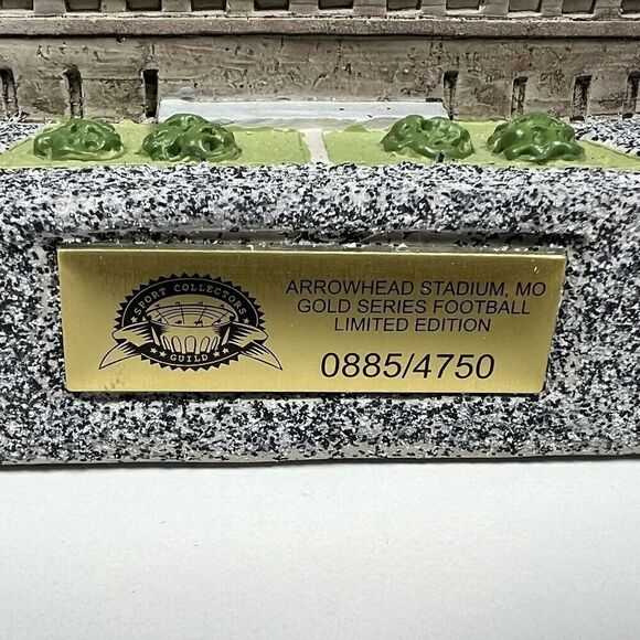 Vintage 1995 Arrowhead Chiefs Stadium Replica Sports Collectors Guild #885/4750 - Picture 3 of 11